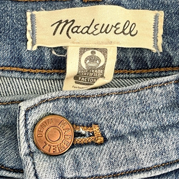 Madewell Medium Wash The Perfect Vintage Jean High Waisted Size 29 - Picture 6 of 10